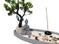Preview: Zen-Garten mit Buddhafigur Bonsai Baum Dekostein Nr:HY-2007